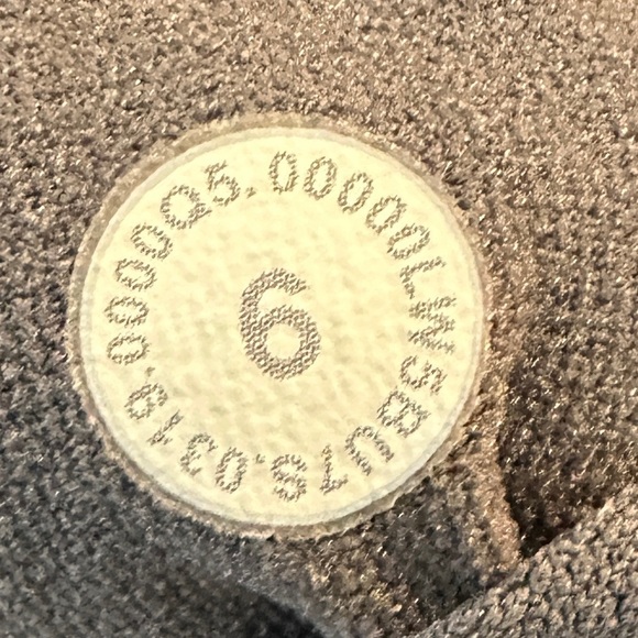 Lululemon Reveal Tight Mesh Stripe gray Leggings Seamless W5BU7S Size 6 - Picture 2 of 4